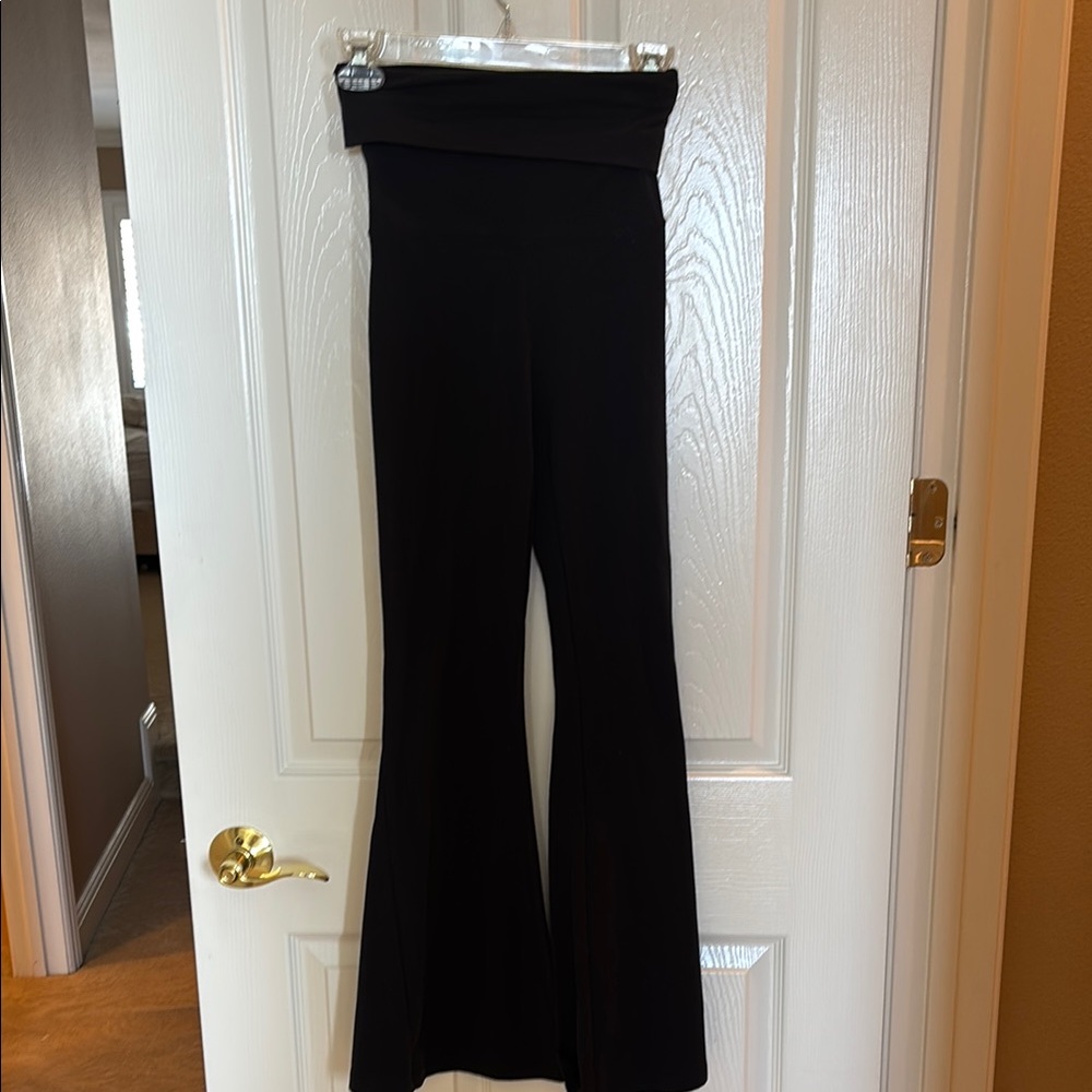 Aerie Black Flare Pants Boot Cut Style